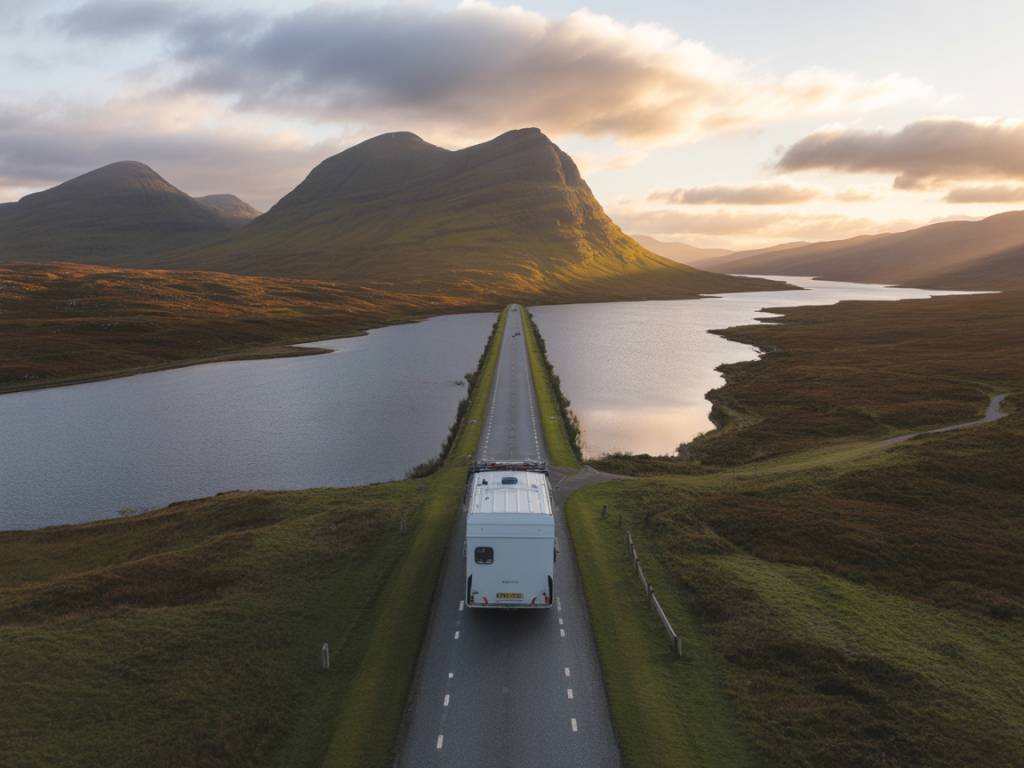 Partir en van en Écosse : entre lochs mystiques, châteaux hantés et nature sauvage