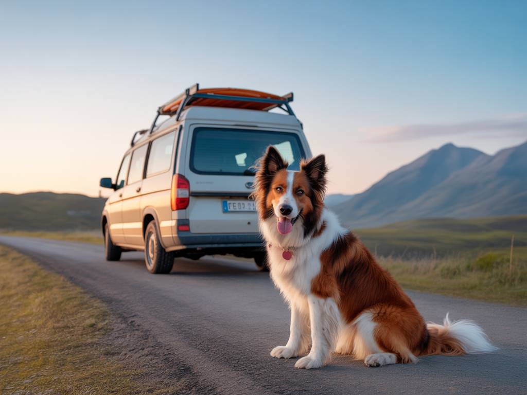 Voyager en van avec un chien : conseils pratiques pour une aventure réussie avec votre compagnon à quatre pattes
