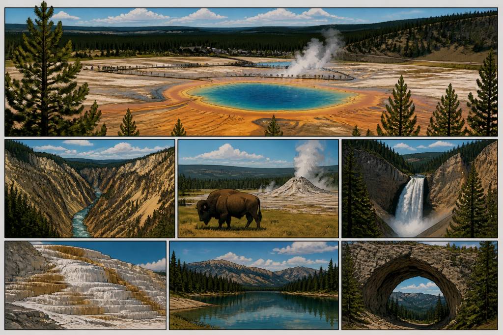 Yellowstone paysage : 7 panoramas incontournables à découvrir