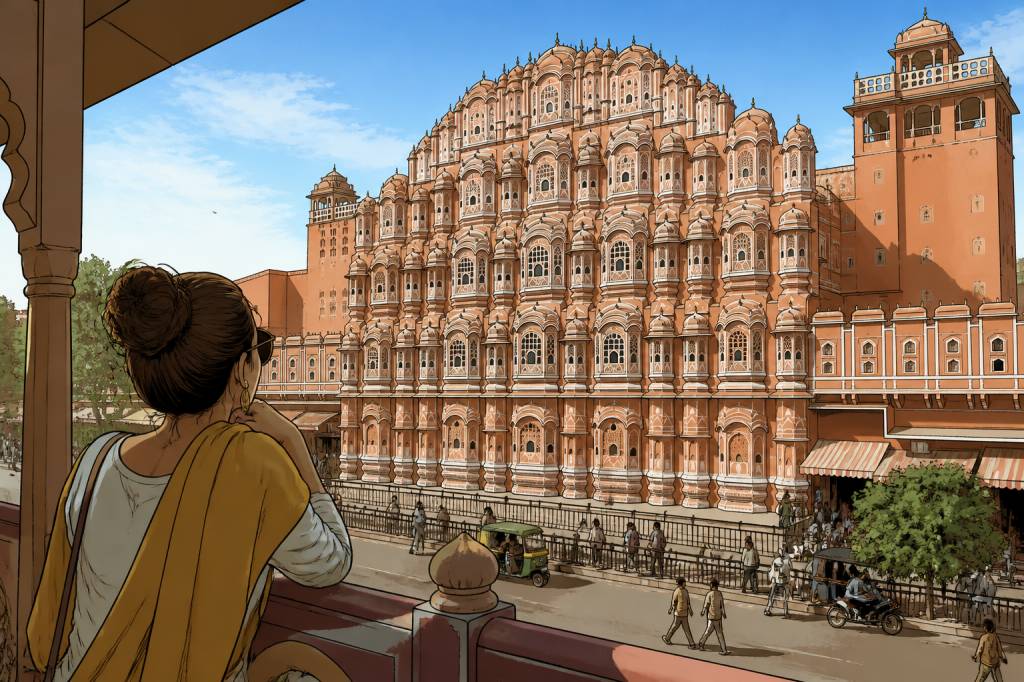 Hawa mahal palace à Jaipur : visite et conseils pour le découvrir