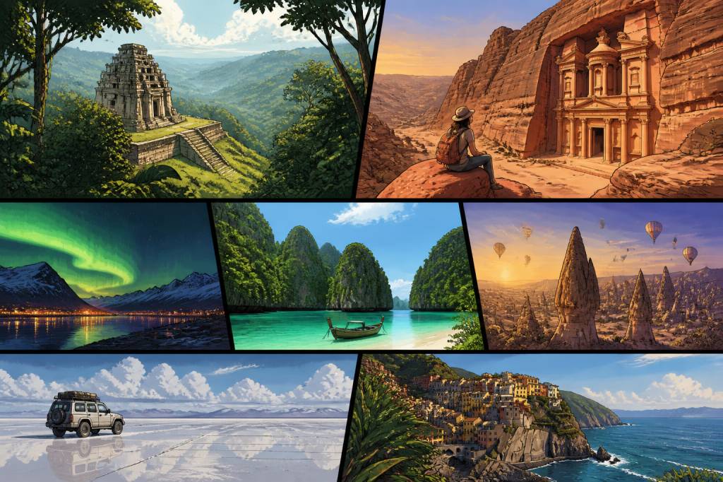 Voyages originaux : 15 idées de destinations surprenantes à découvrir