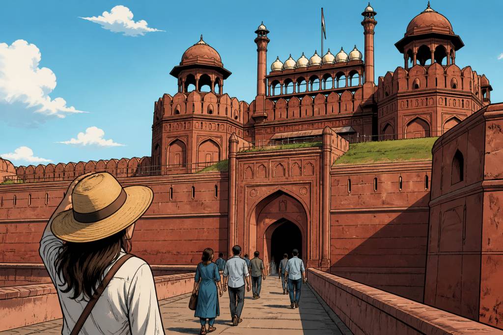 Fort rouge Inde : visiter le monument emblématique de Delhi