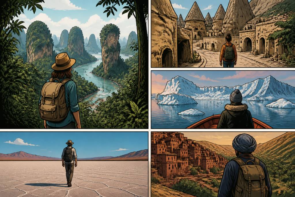 Voyage insolite : 10 destinations hors des sentiers battus