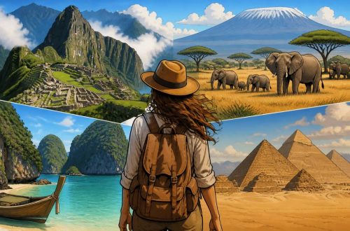 Terre lointaines : explorer des destinations fascinantes aux quatre coins du monde