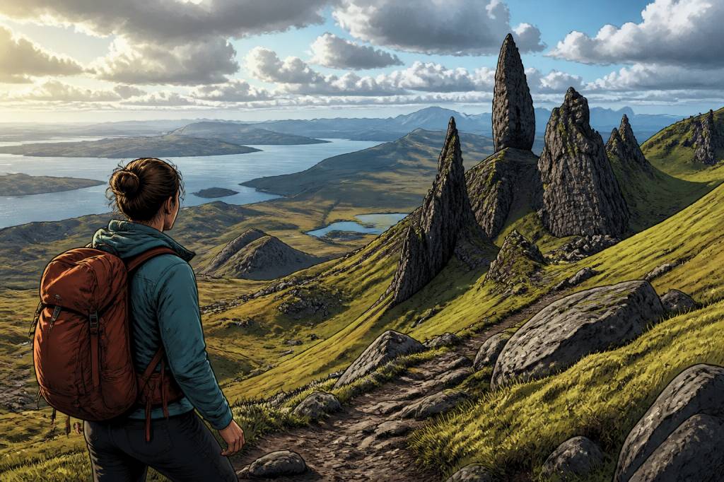 The old man of storr à Skye : guide complet pour une randonnée inoubliable
