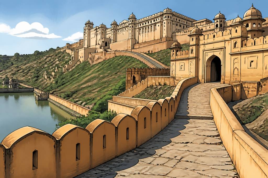 Fort Amber en Inde : guide complet pour visiter ce joyau du Rajasthan