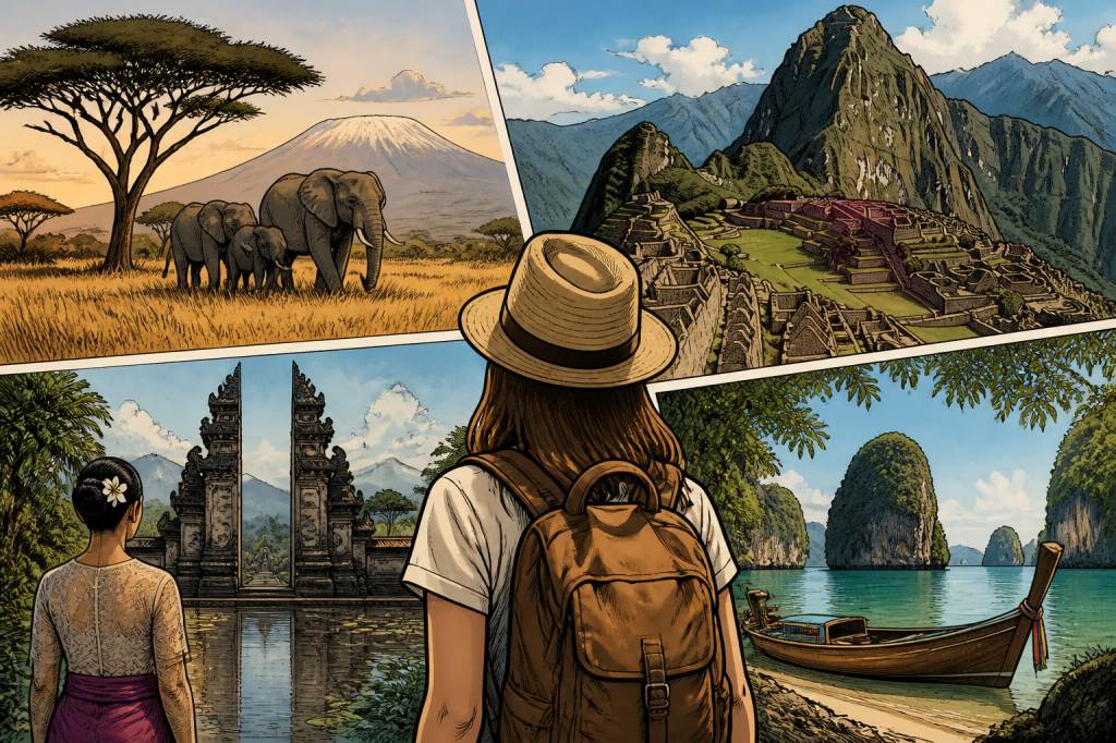 Terres lointaines destinations pour un voyage inoubliable