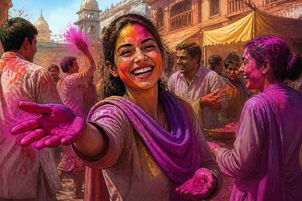 Happy Holi : vivre la fête des couleurs en voyage