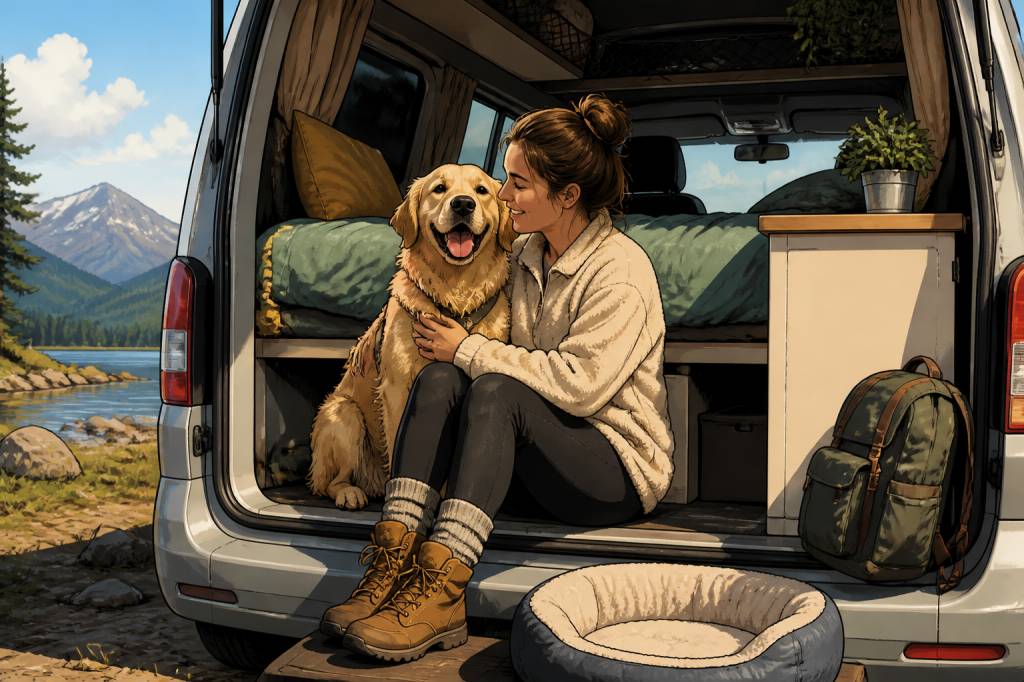 Location van aménagé avec chien : conseils pour voyager sereinement