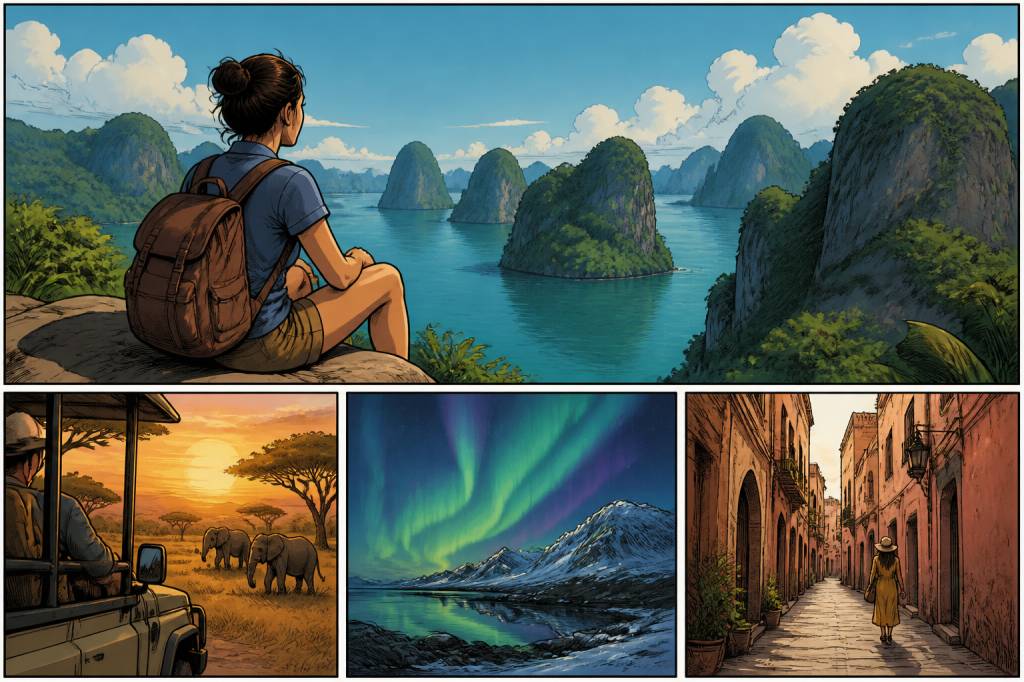 Voyages lointains : idées, conseils et destinations pour s’évader loin de chez soi