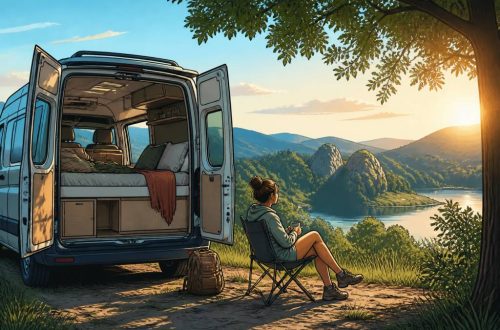 Location van aménagé à pau pour voyager librement dans le sud-ouest