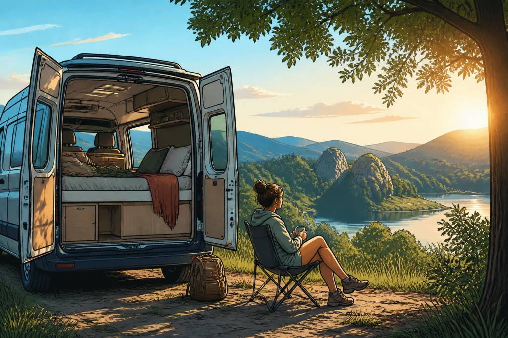 Location van aménagé à pau pour voyager librement dans le sud-ouest