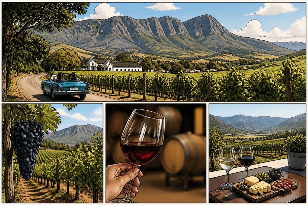 Afrique du Sud route des vins : itinéraire et conseils pour un voyage inoubliable
