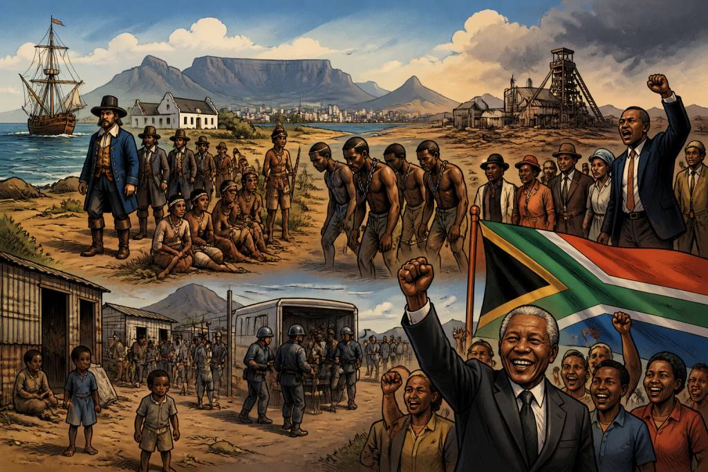 Histoire de l'Afrique du Sud : résumé des grandes étapes historiques
