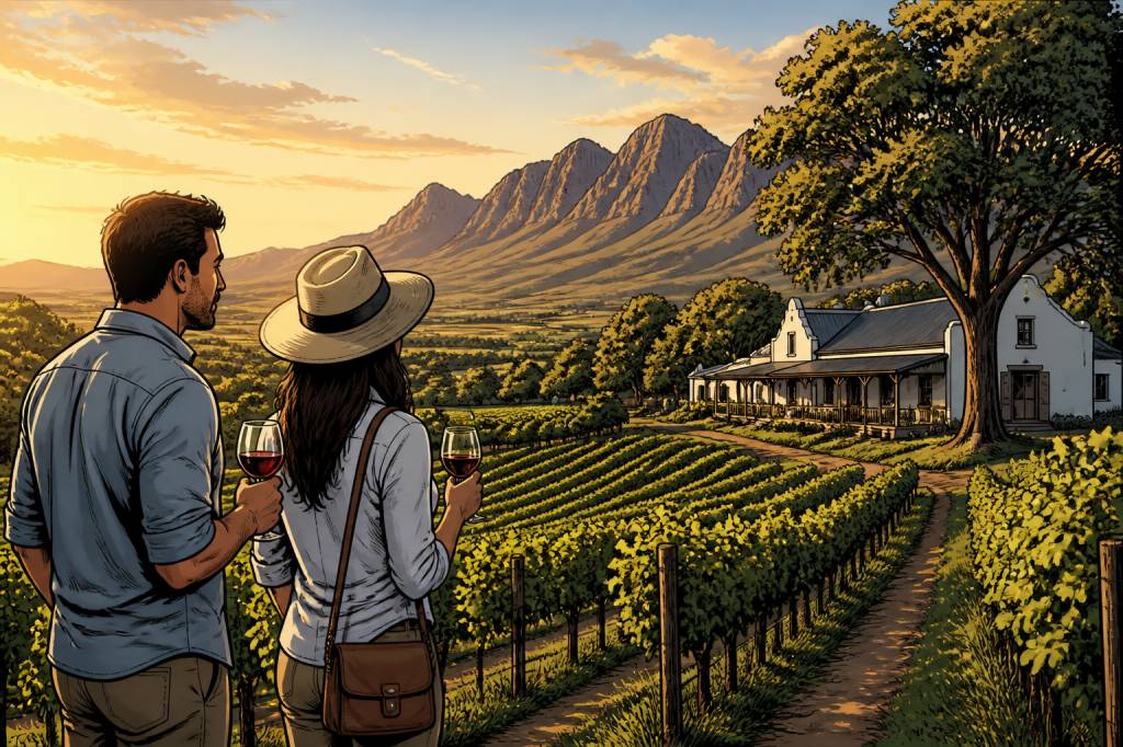 Vignobles Afrique du Sud : les meilleurs itinéraires œnologiques à découvrir en voyage