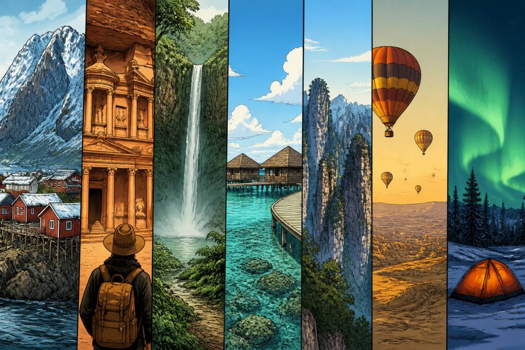 Voyage insolite dans le monde : 15 destinations extraordinaires à découvrir absoluut