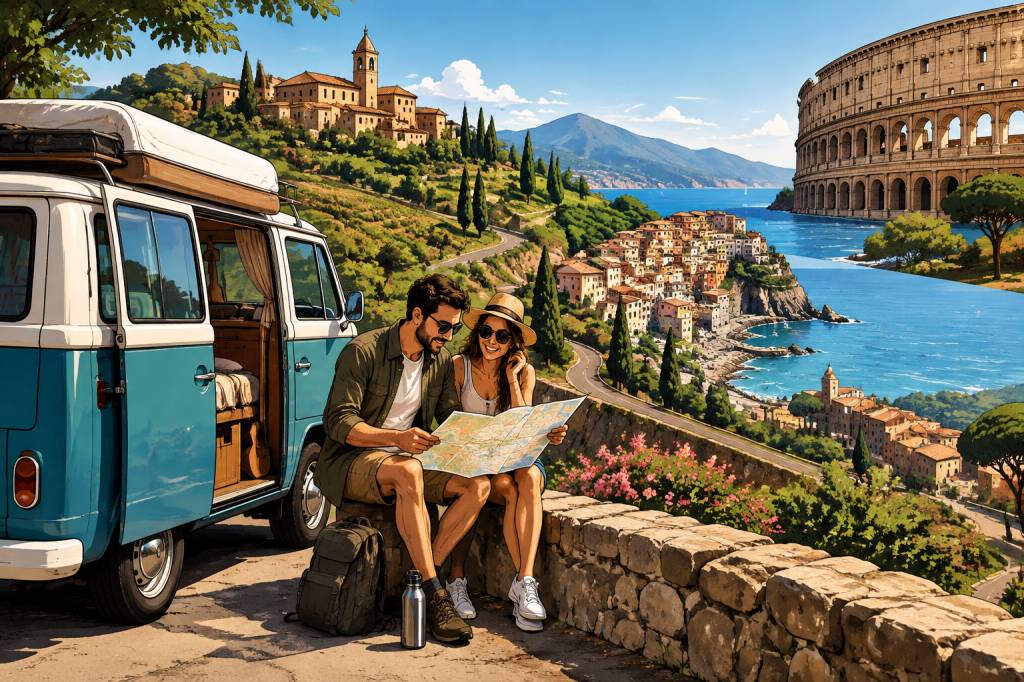 Road trip van Italie : itinéraire, étapes incontournables et conseils pratiques