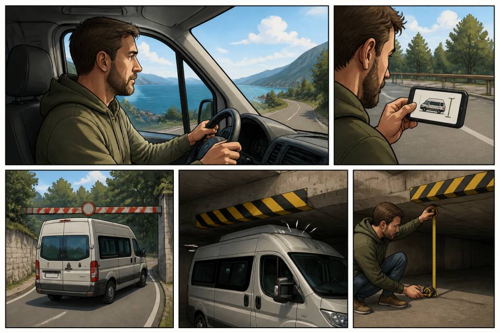 Parking hauteur 1m9 les conseils essentiels pour voyager sereinement en van