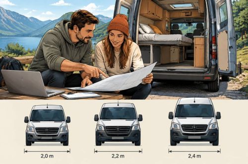 Largeur fourgon : comment choisir le modèle idéal pour voyager en van