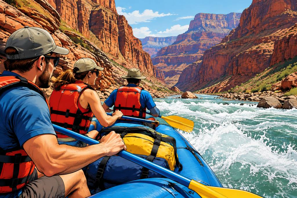Rafting dans le Grand Canyon du Colorado : conseils pour une aventure inoubliable