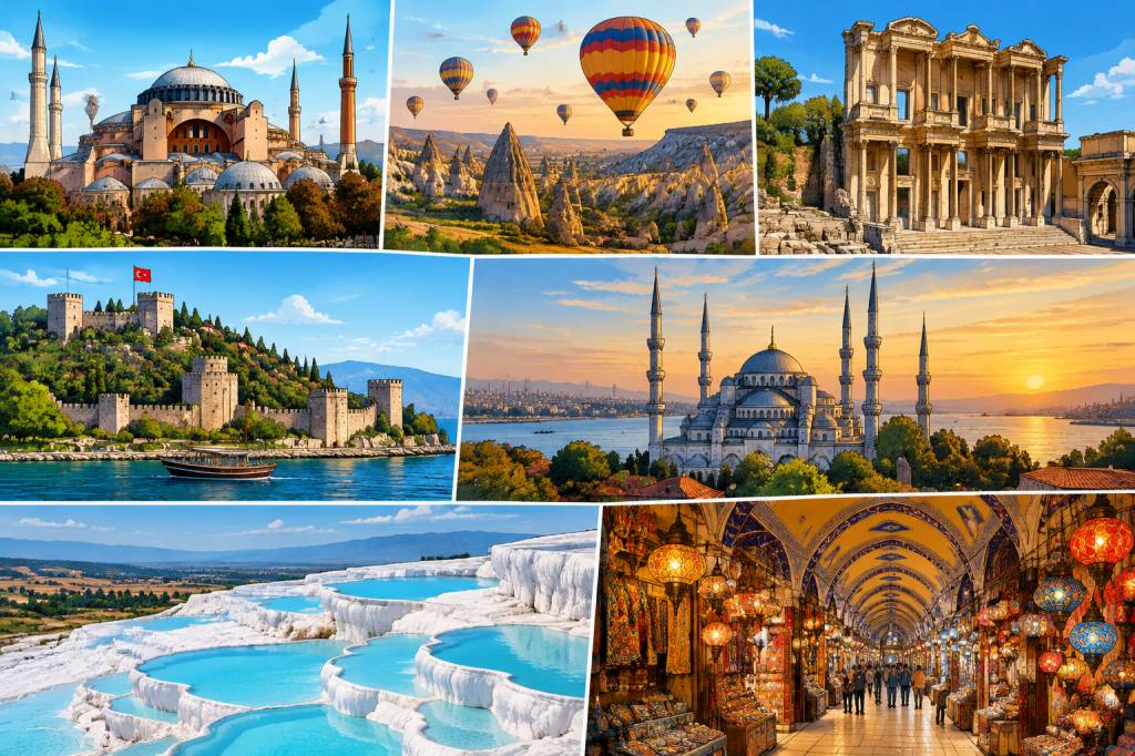 7 sites turcs incontournables à découvrir lors de votre voyage en Turquie