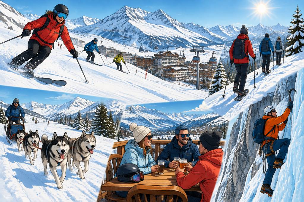 Val Thorens : activités d’hiver pour profiter pleinement de la montagne