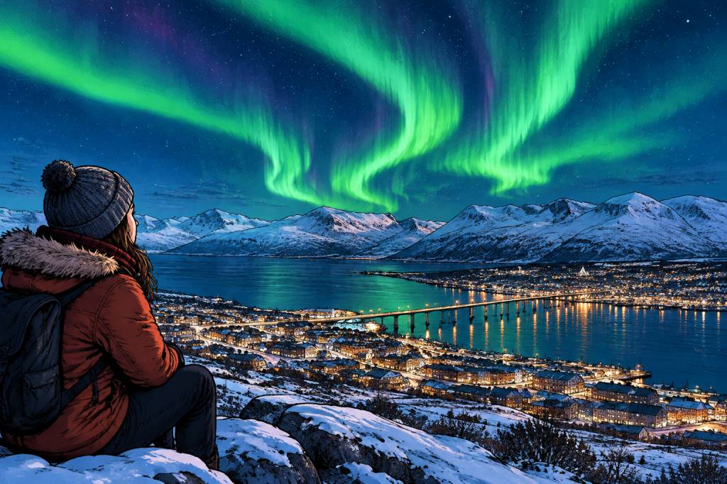 Tromso et les aurores boréales : quand partir pour les observer ?