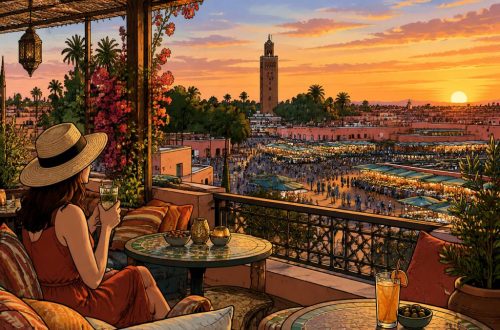 Rooftop à Marrakech : les meilleures terrasses de la place Jemaa el-Fna